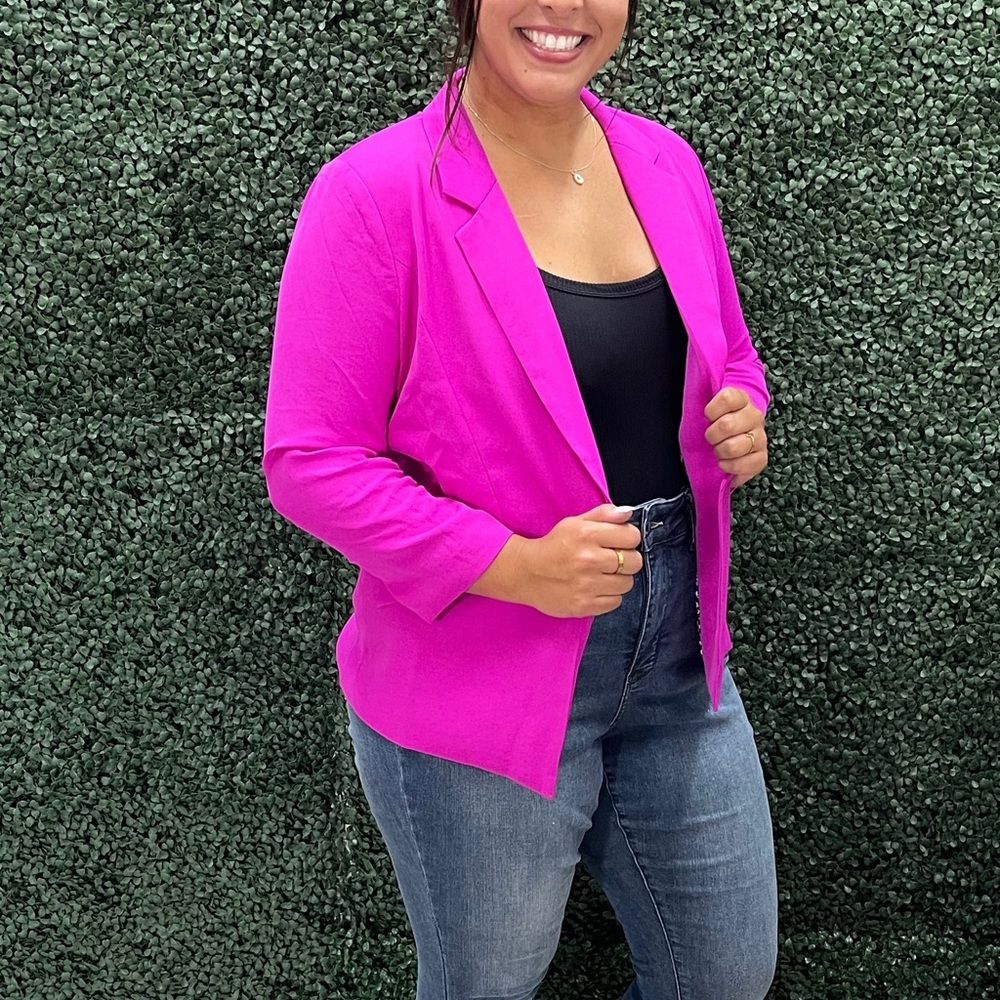 Magenta Blazer